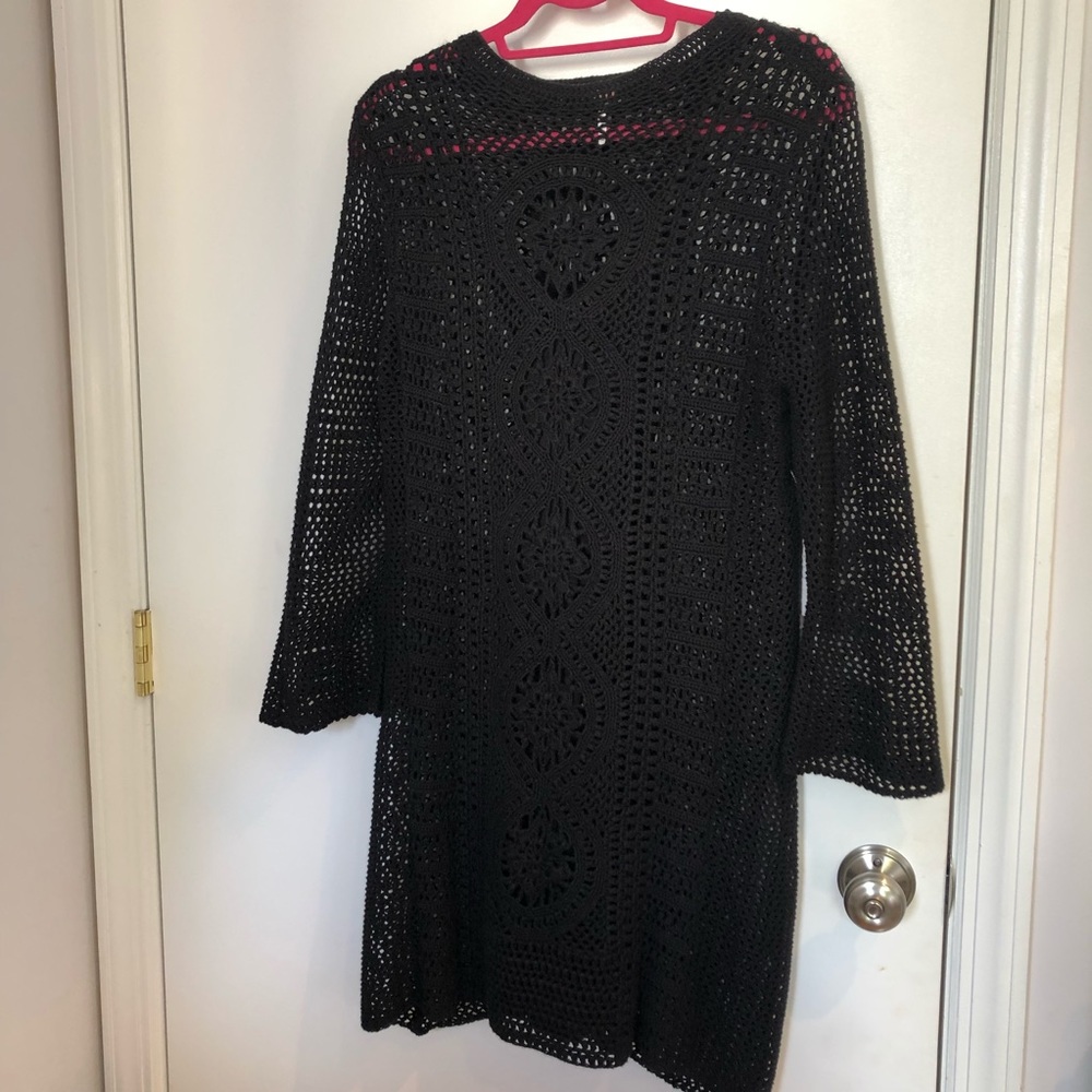 Free People Macrame Dress With Slip NWT